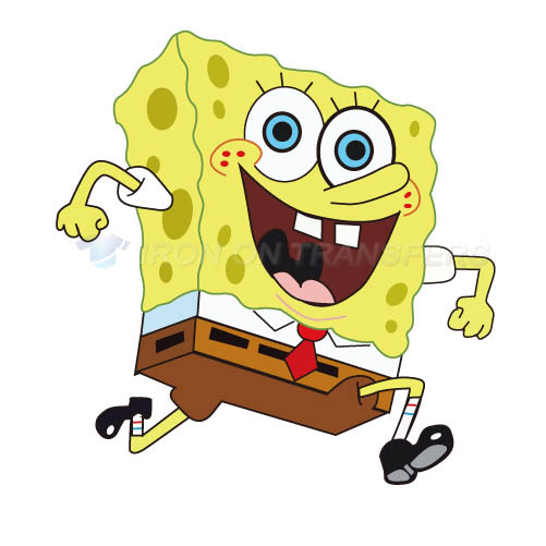 SpongeBob SquarePants Iron-on Stickers (Heat Transfers)NO.868